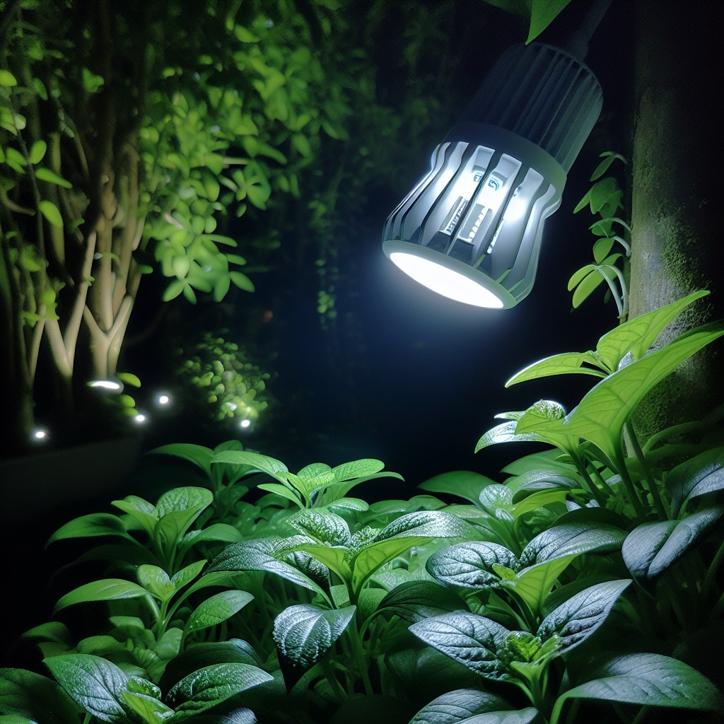 are led bulbs a long term bug repelling solution