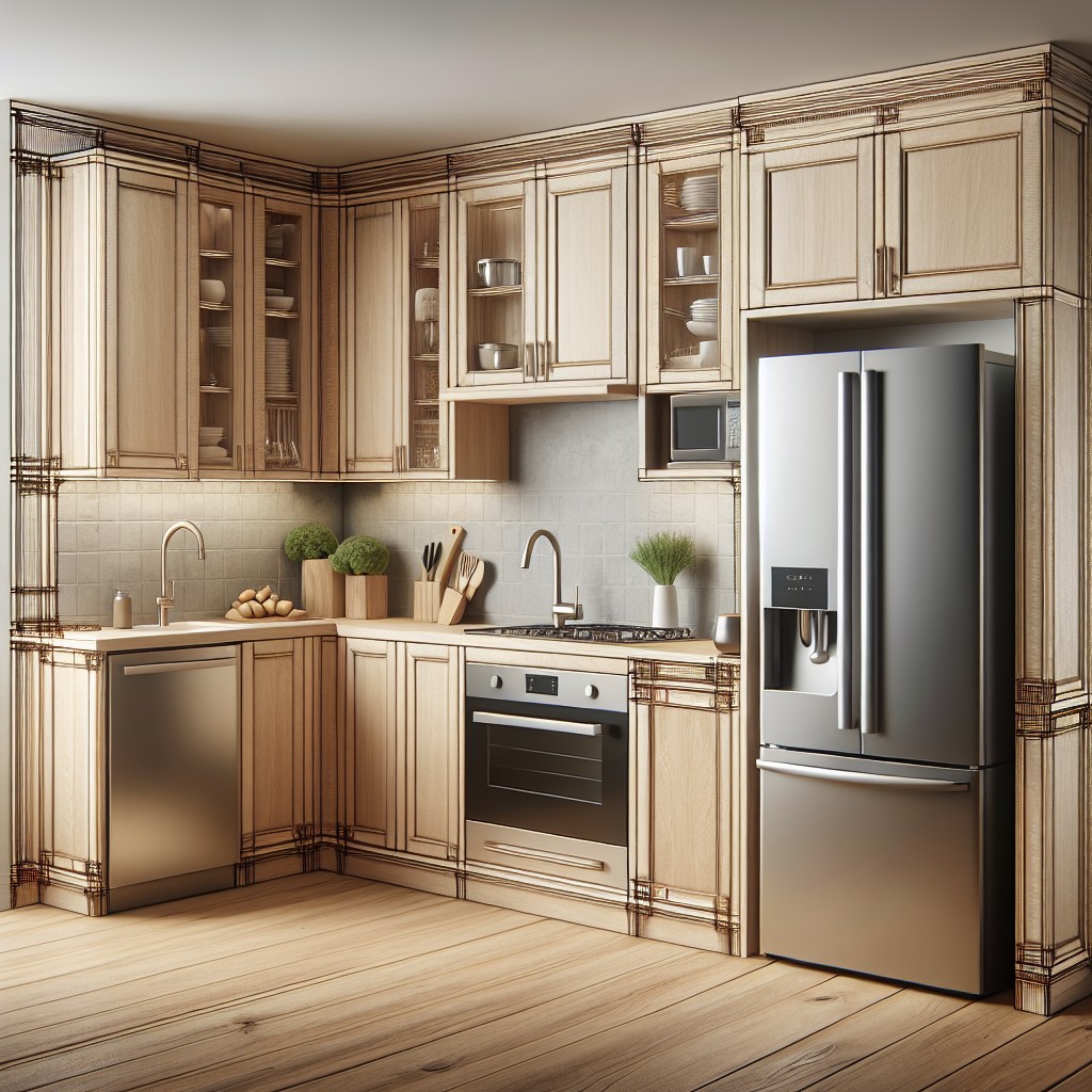 cabinets with hidden appliances