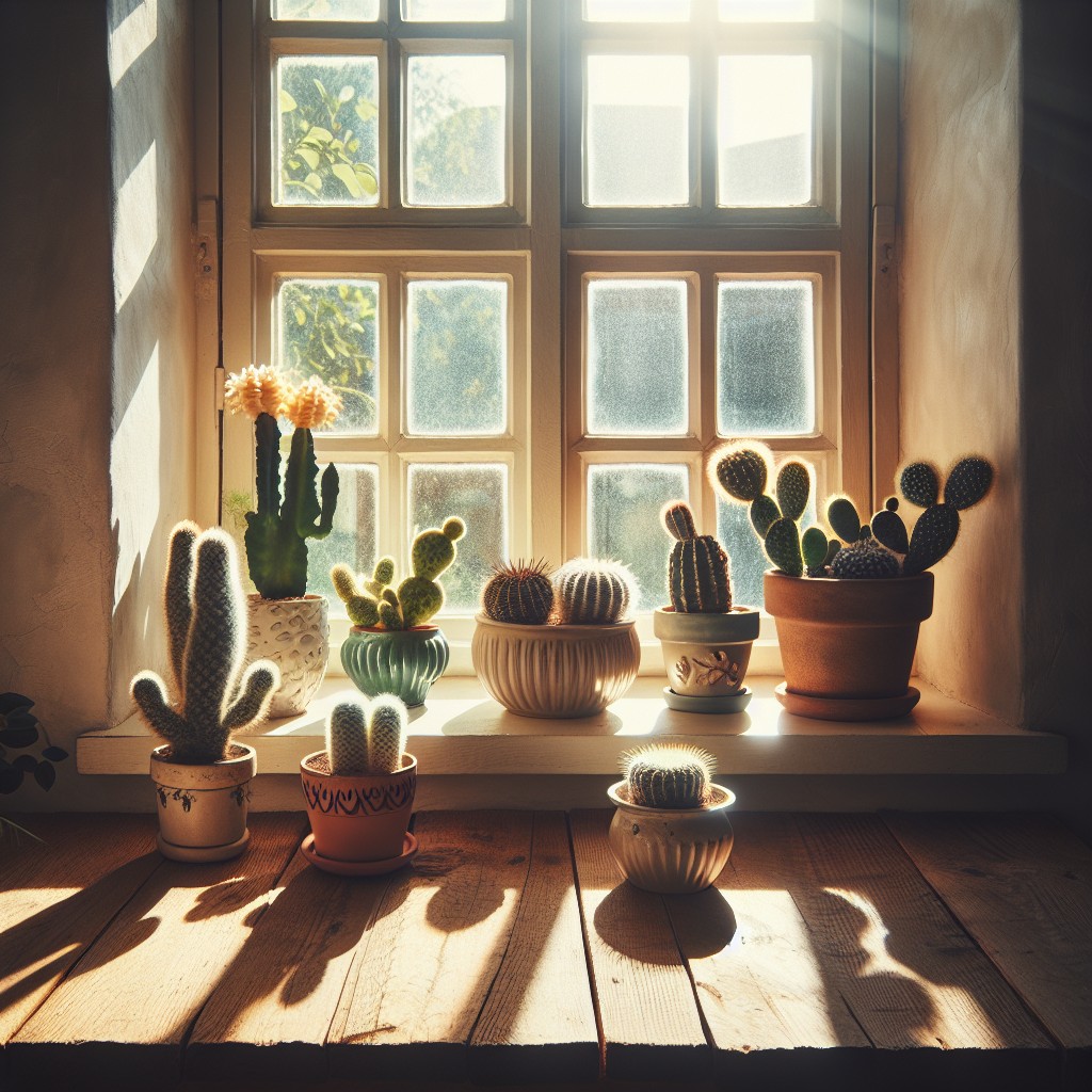 cactus corner windowsill extender