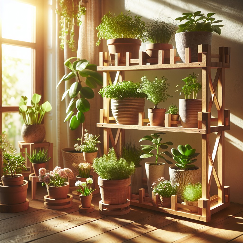customize potted plant racks