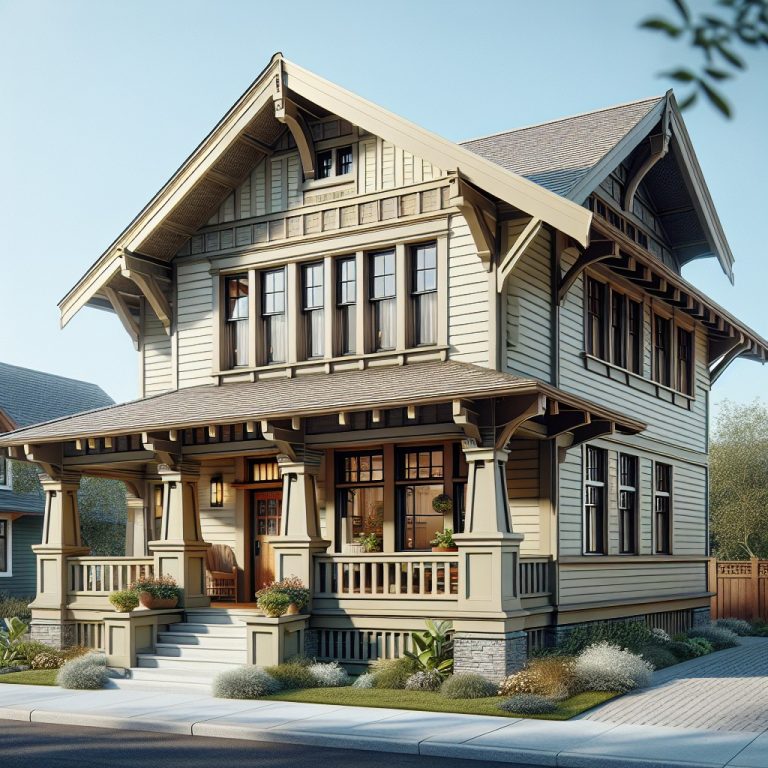 19 Craftsman Style Exterior Trim Ideas for Sophisticated Homes