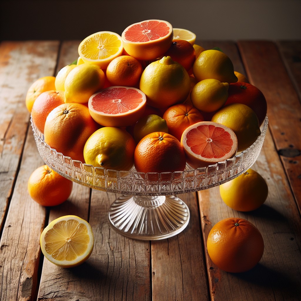 diy citrus fruit centerpieces