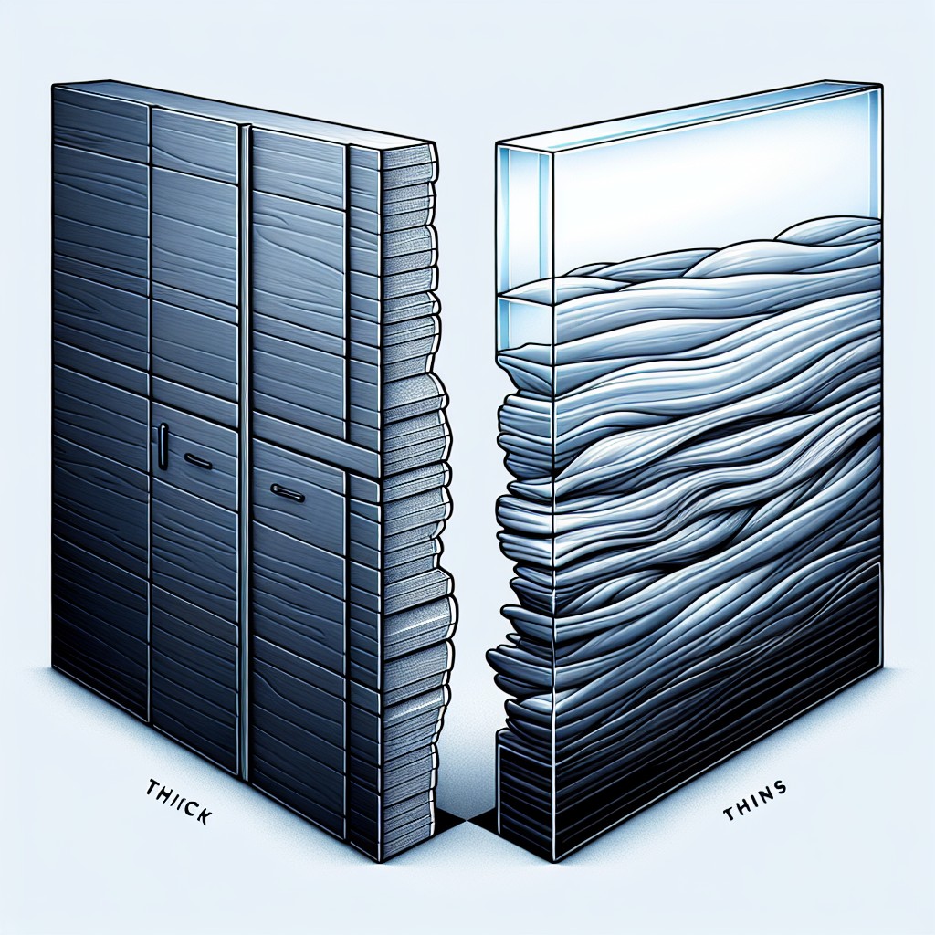 durability comparison thick vs thin glass cabinet