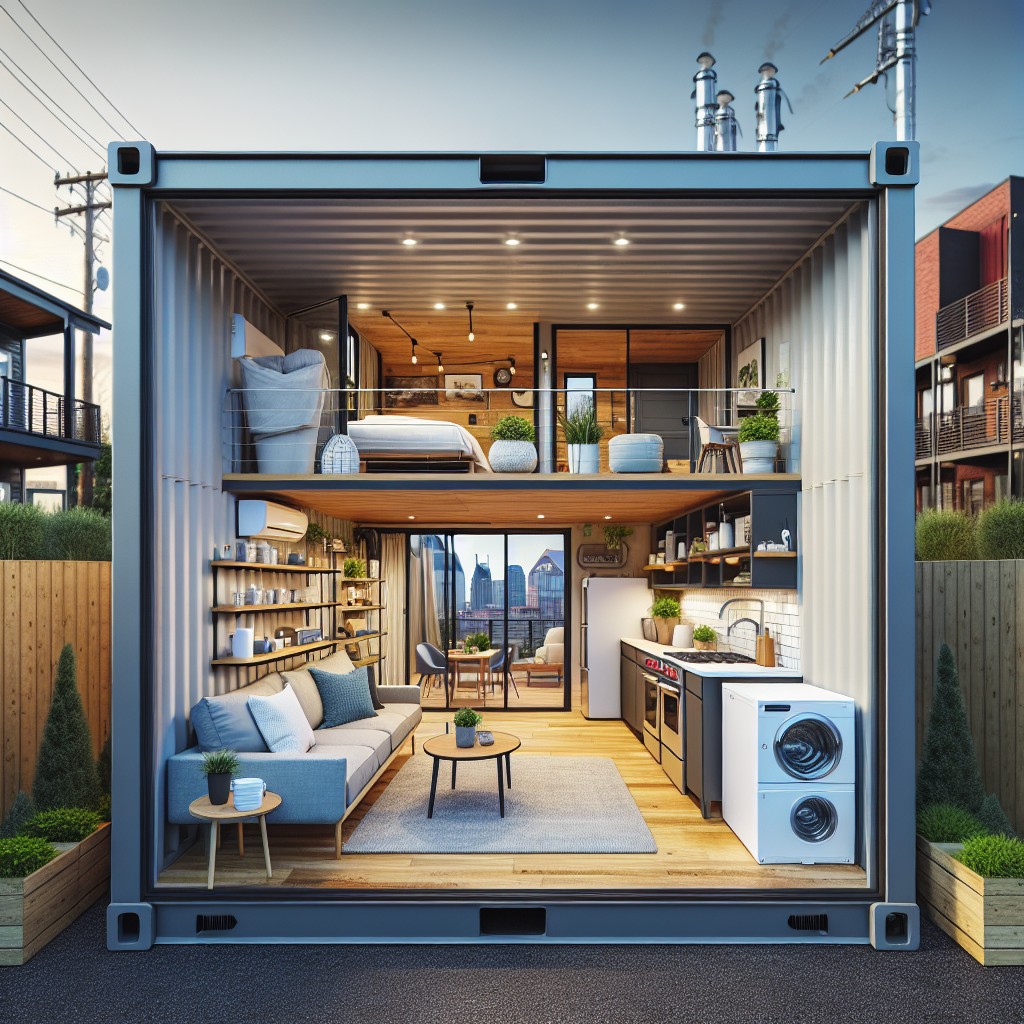 essential utilities setup in nashville container homes