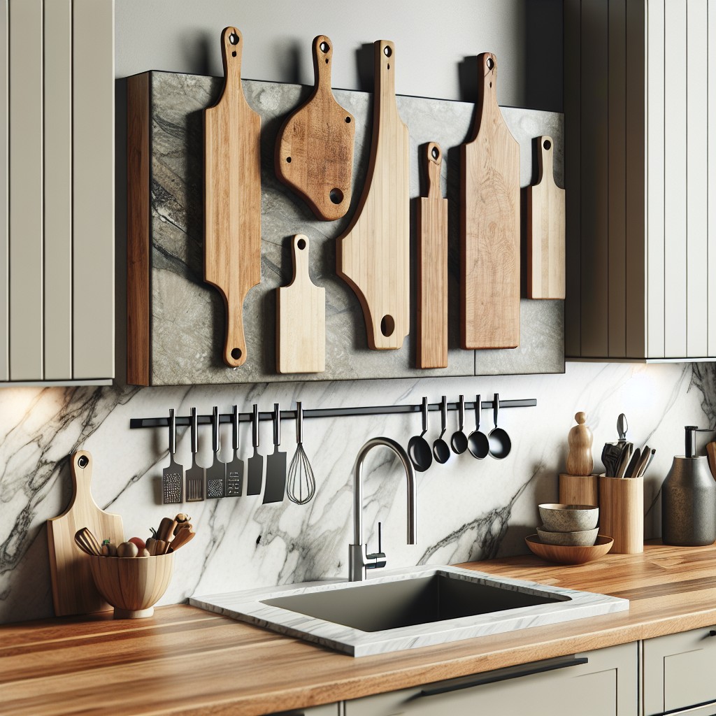 exploring the trend hanging cutting board holders