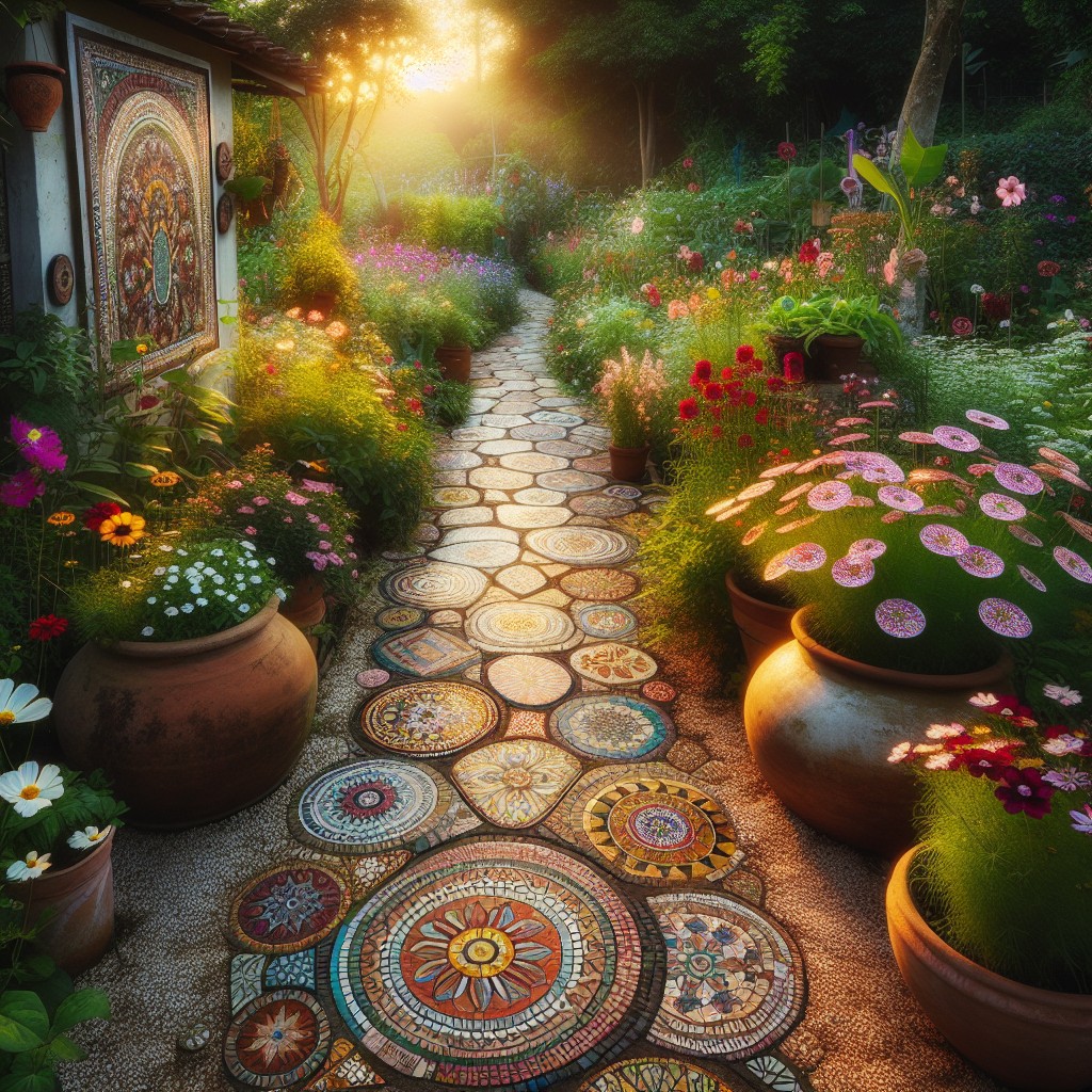 grout stick ideas to beautify your garden walkway