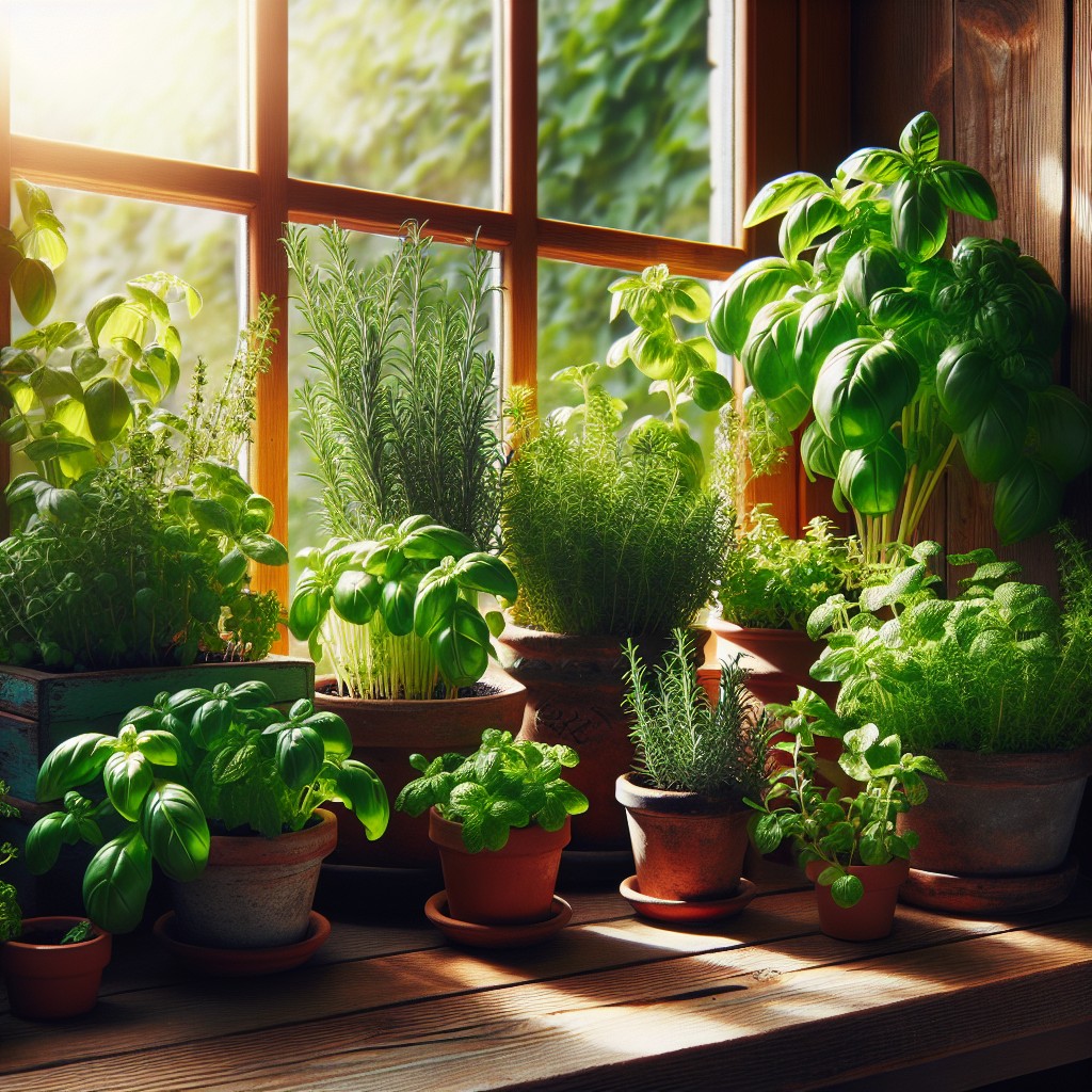 herb garden windowsill extension