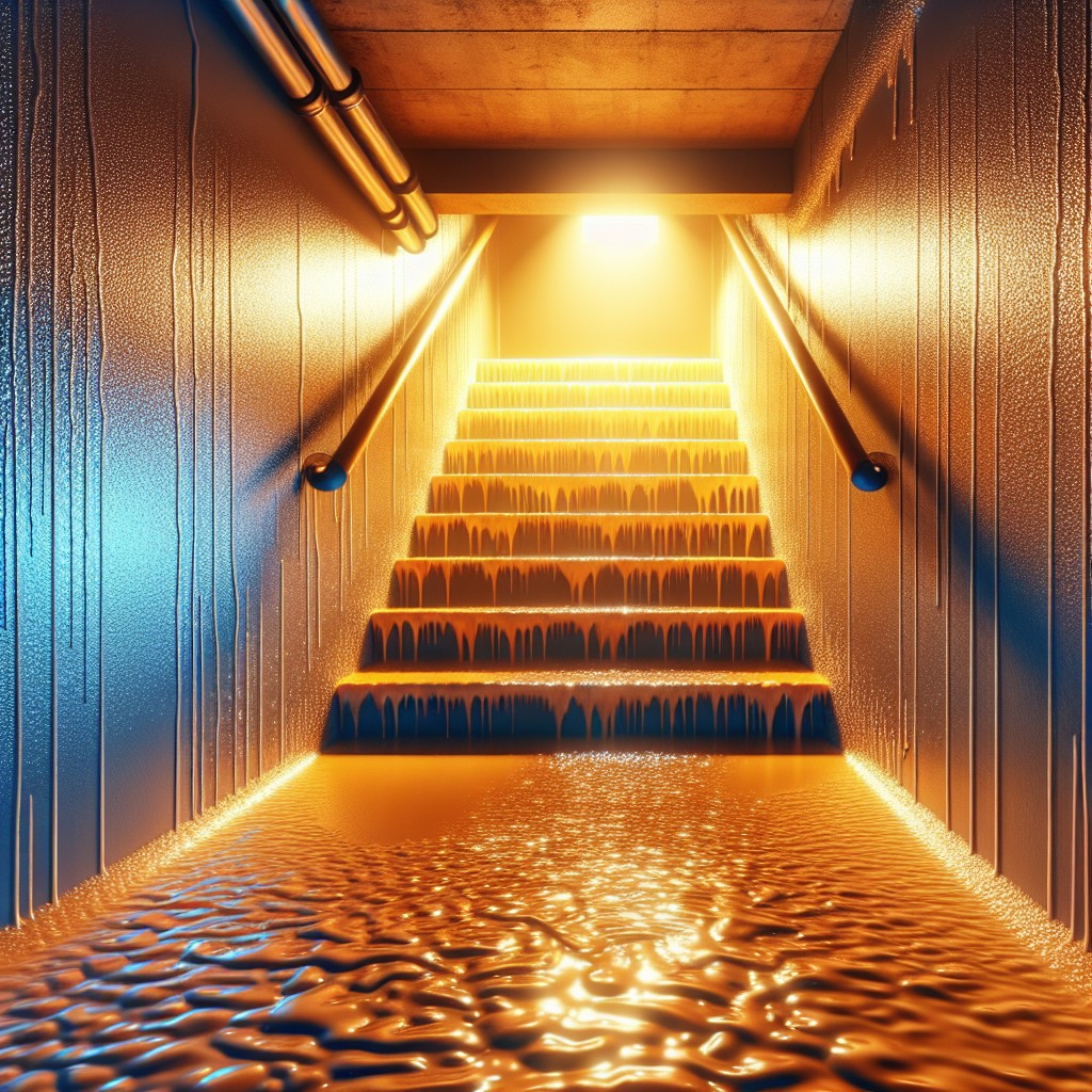 how to waterproof your basement stairs