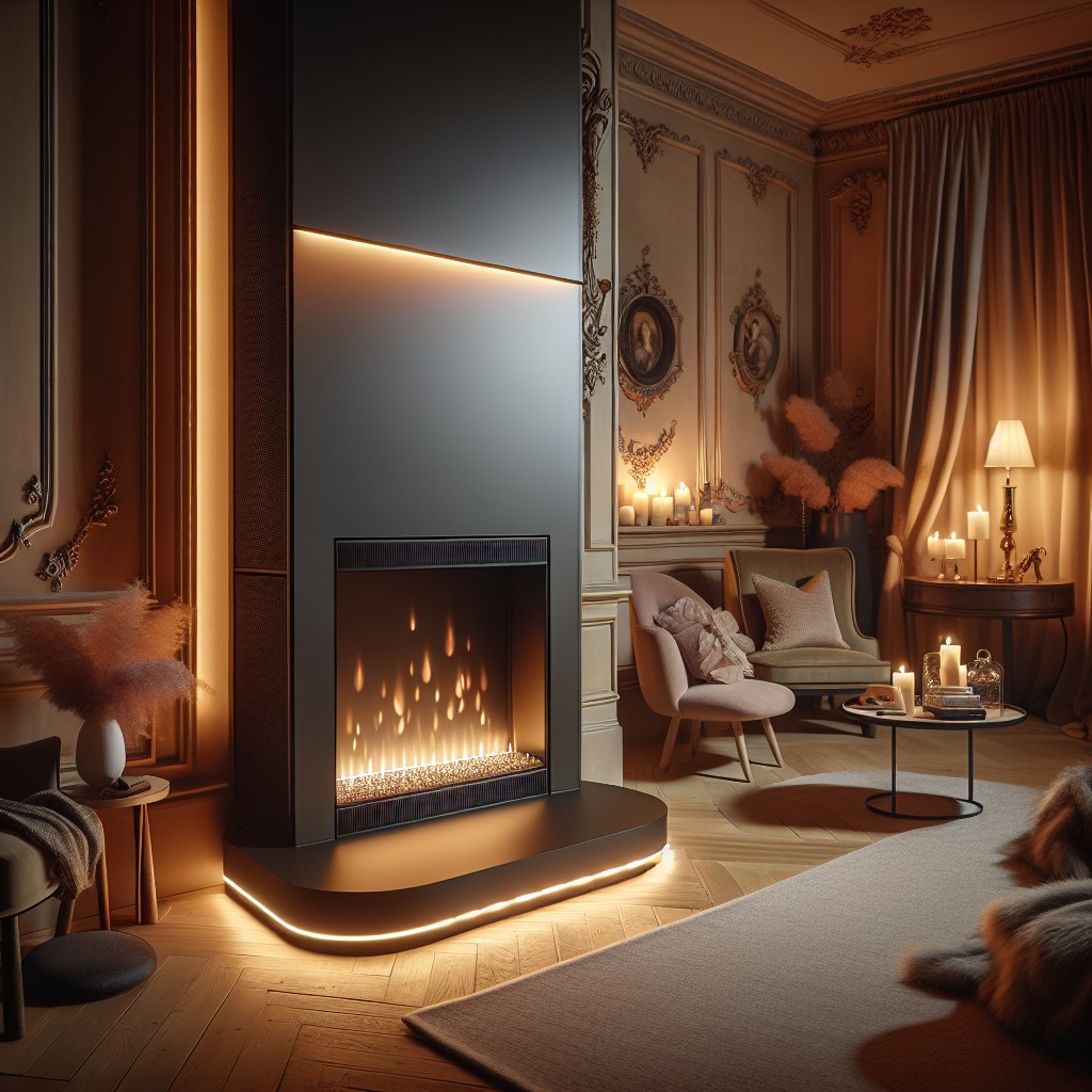 illuminate with led fireplace insert
