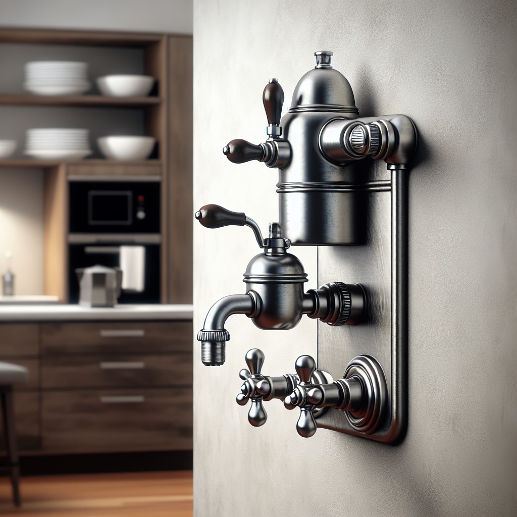 industrial style faucets in non industrial spaces