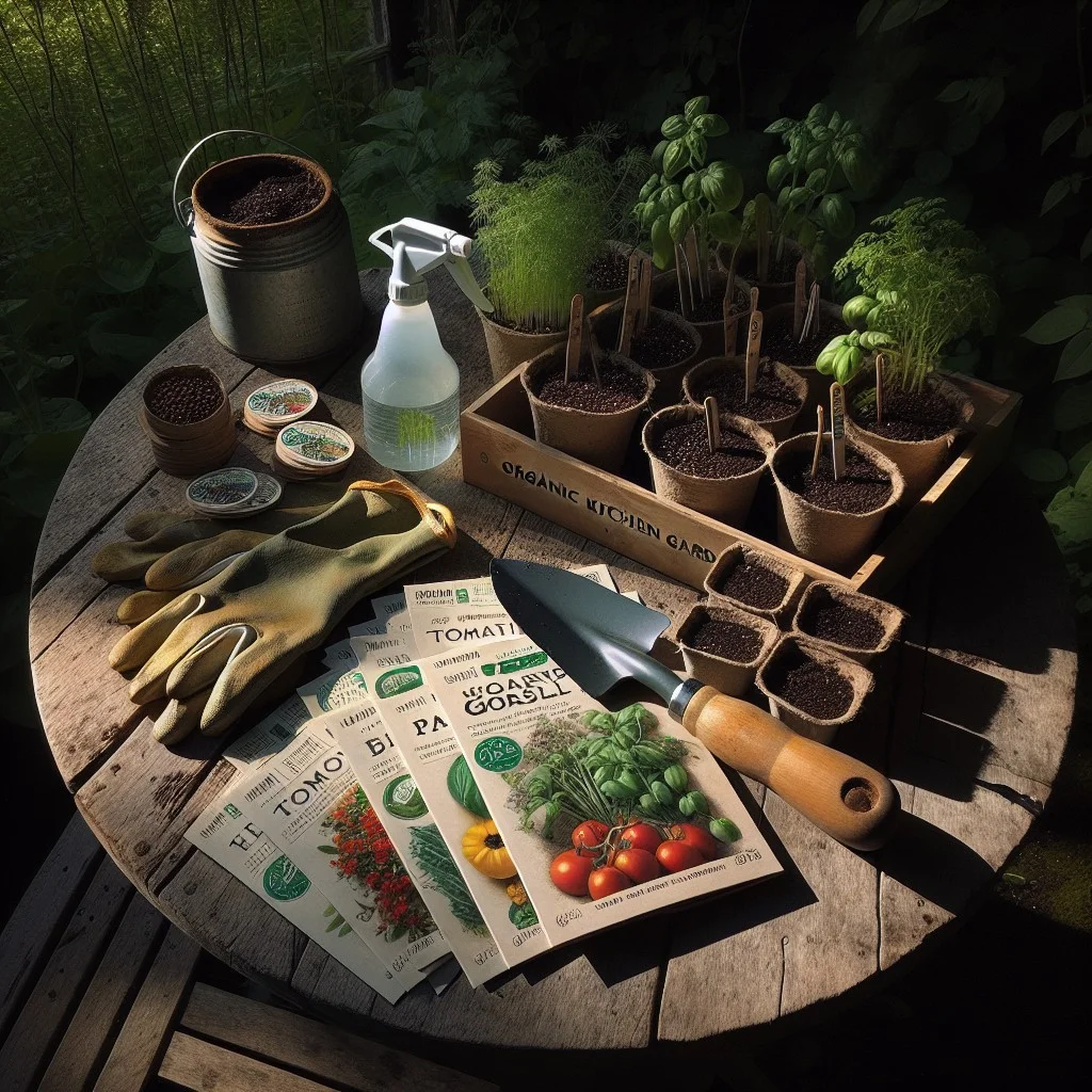 organic kitchen garden starter kit