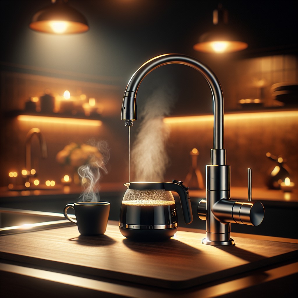 precision heat control faucets for perfect coffee