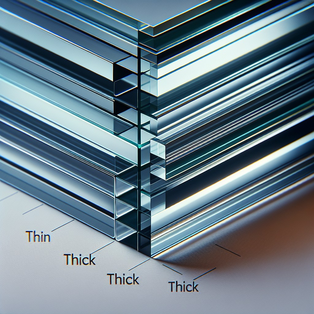 price analysis glass thickness and its effect on cost