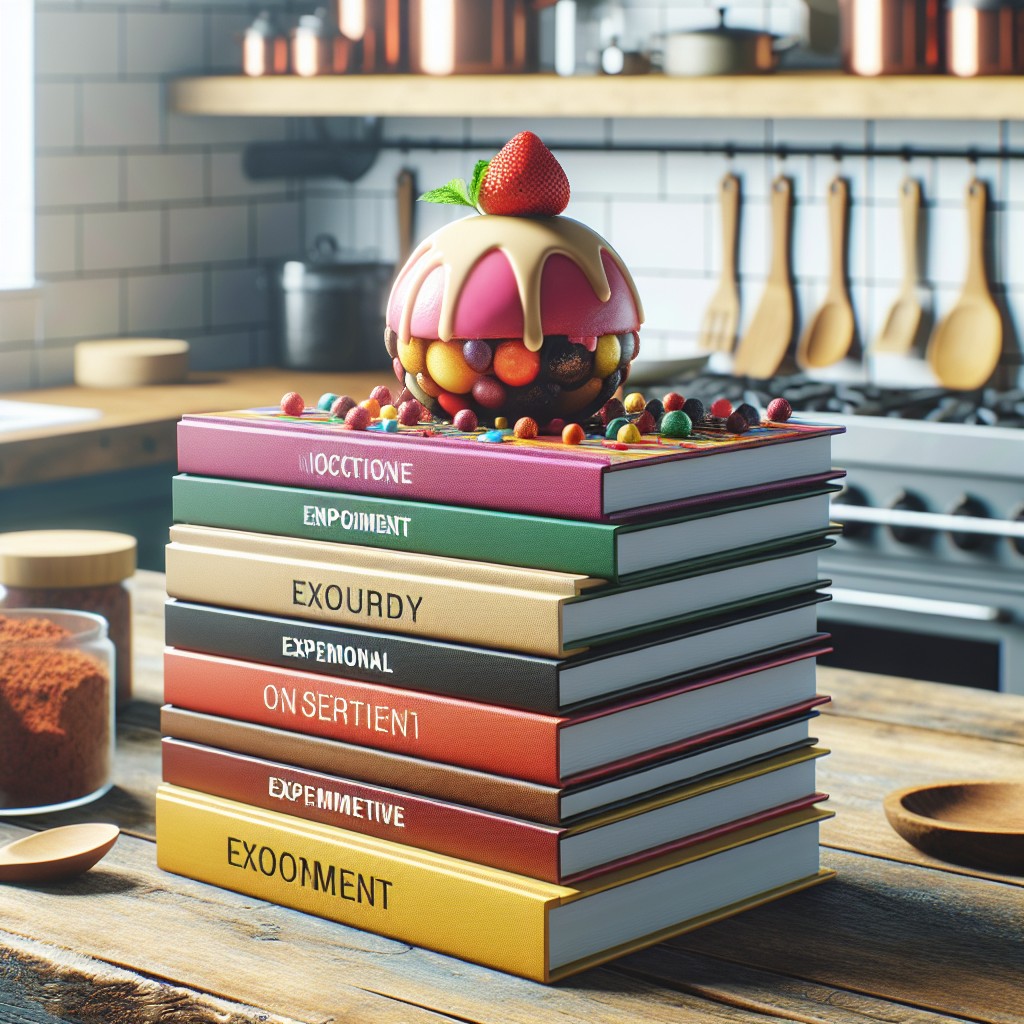 revolutionary desserts decorative cookbooks for the experimental baker