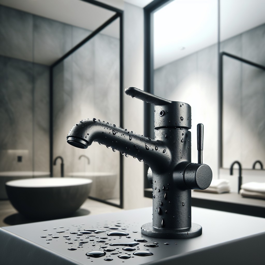 the impact of water quality on faucet scratches