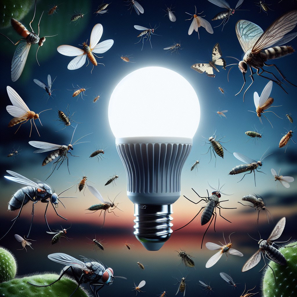 the science of led wavelengths and bug attraction
