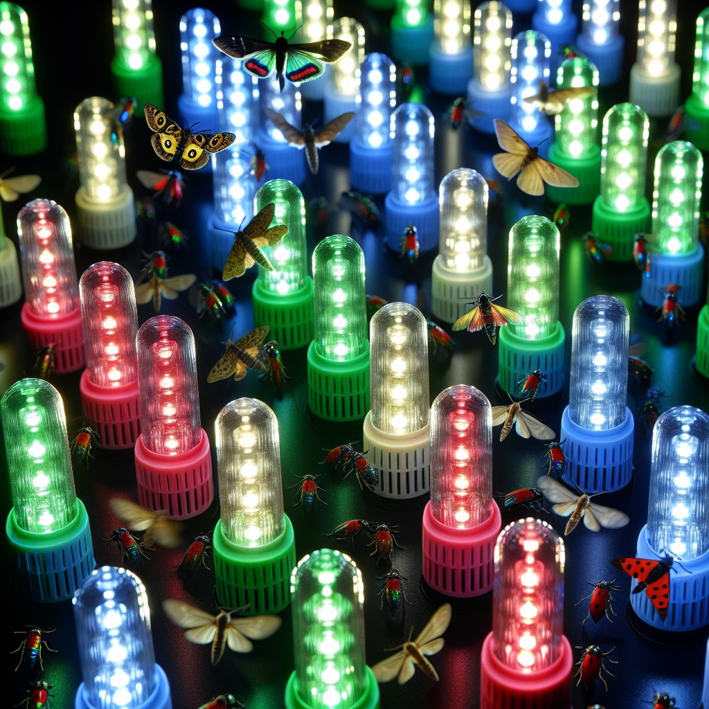 the spectrum of led lights and its effect on bugs