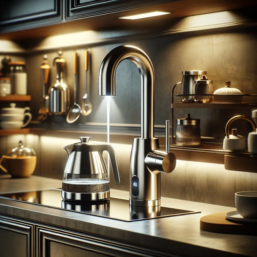 touchless faucet ideas for efficient coffee making