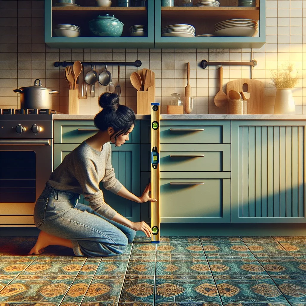 assessing the unevenness of the floor