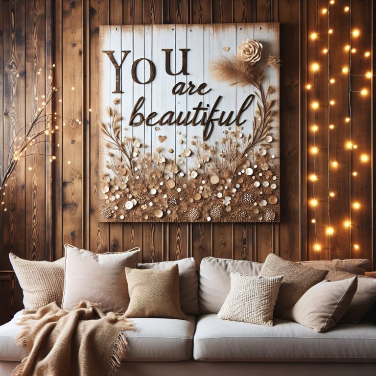 20 You Are Beautiful Wall Art Ideas for a Magnificent Home Transformation