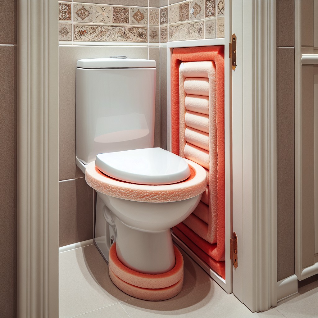 energy efficiency with insulated bathroom door saddle