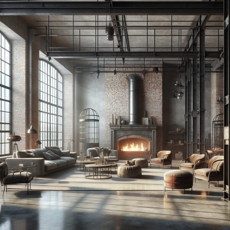 20 Industrial Fireplace Ideas for a Unique Design