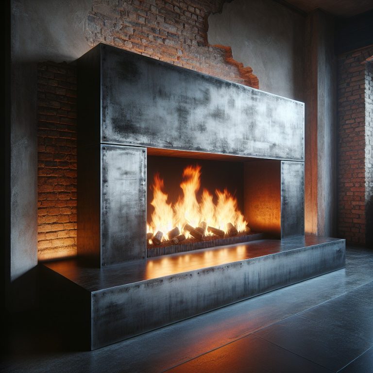 20 Industrial Fireplace Ideas for a Unique Design