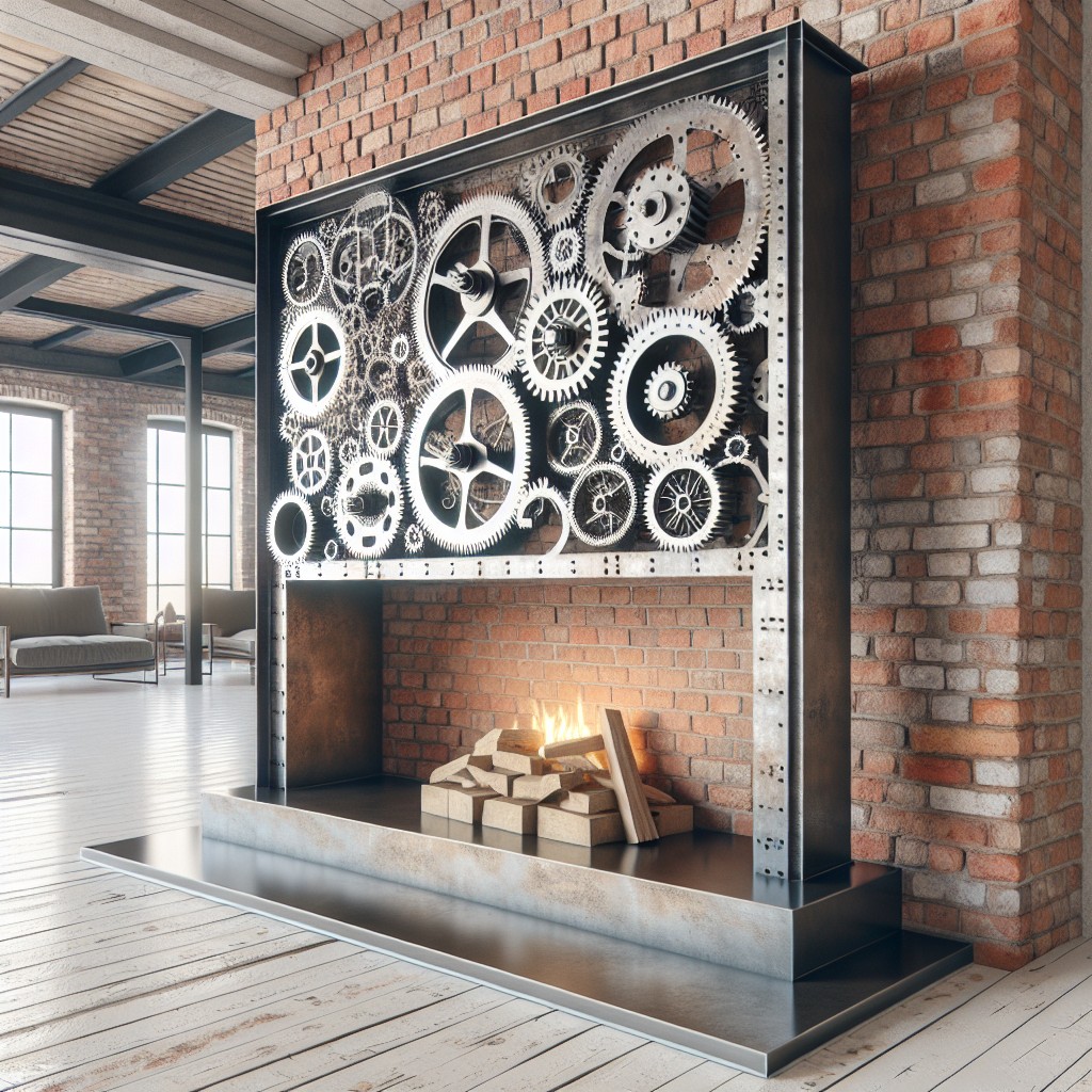 fireplaces as industrial sculptures