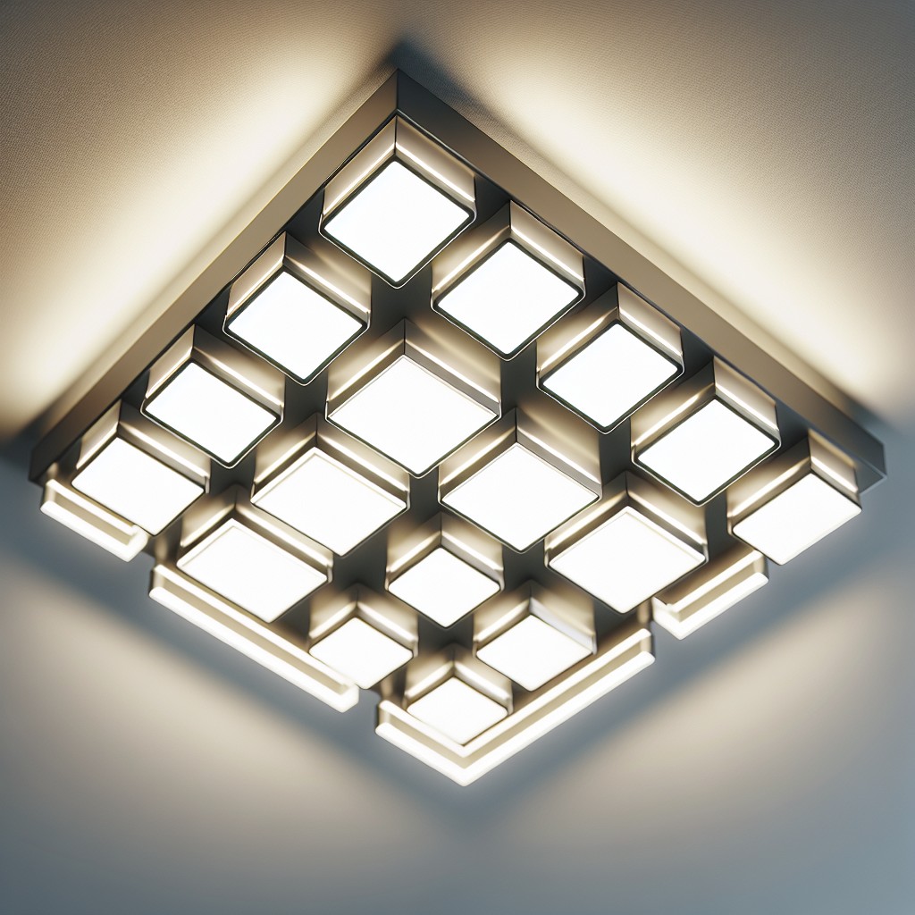 flat panel led square bulbs for ceiling lights