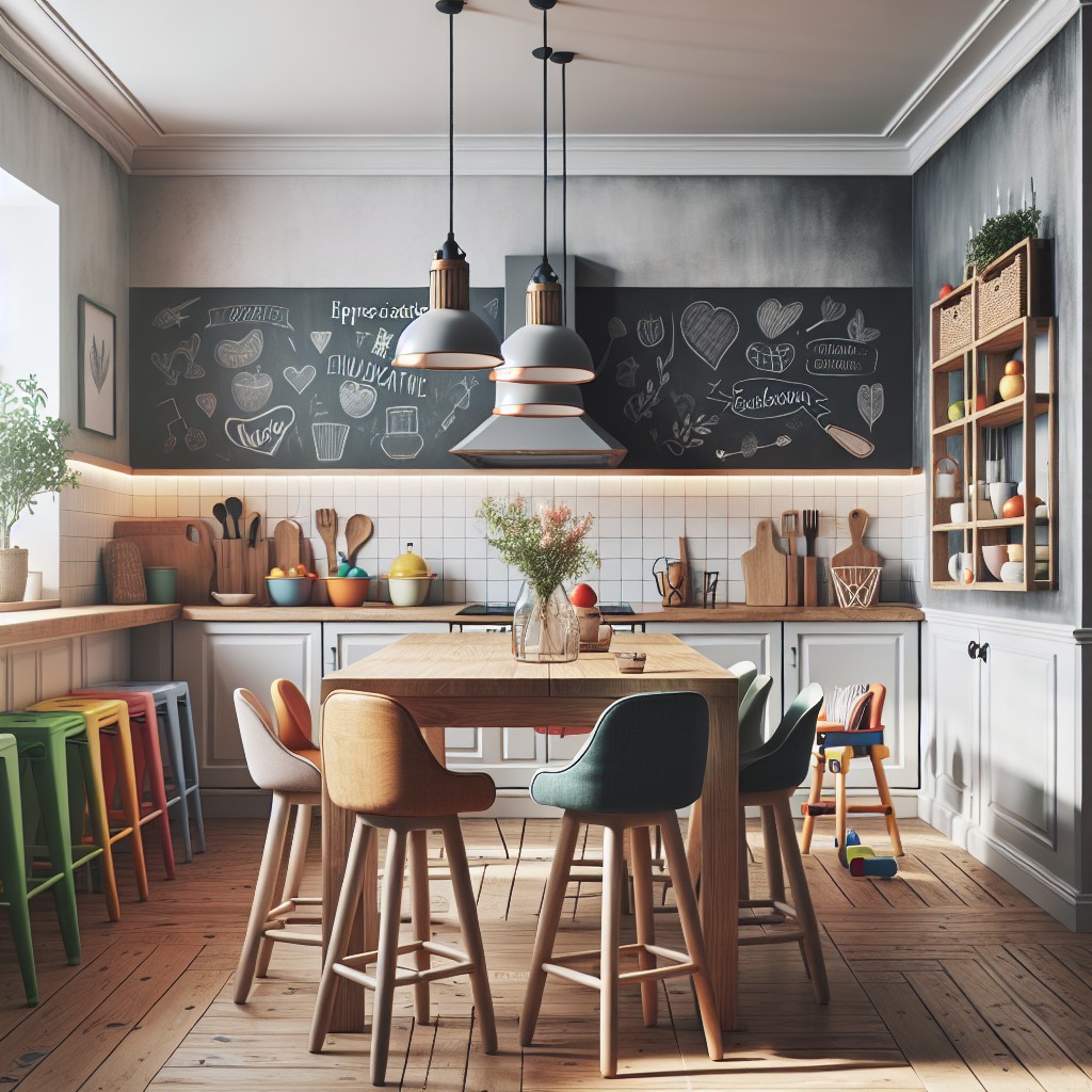 overview of the family friendly attributes of chalk point kitchen