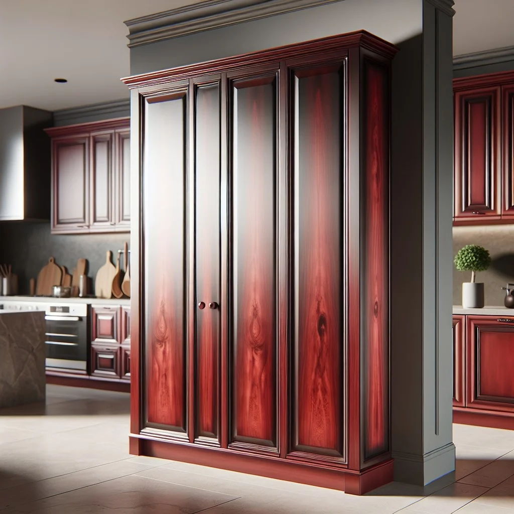 pros and cons of painting cherry cabinets