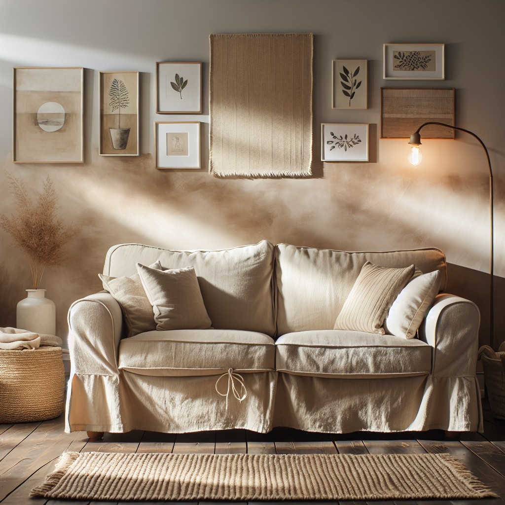 rustic canvas sofa slipcovers