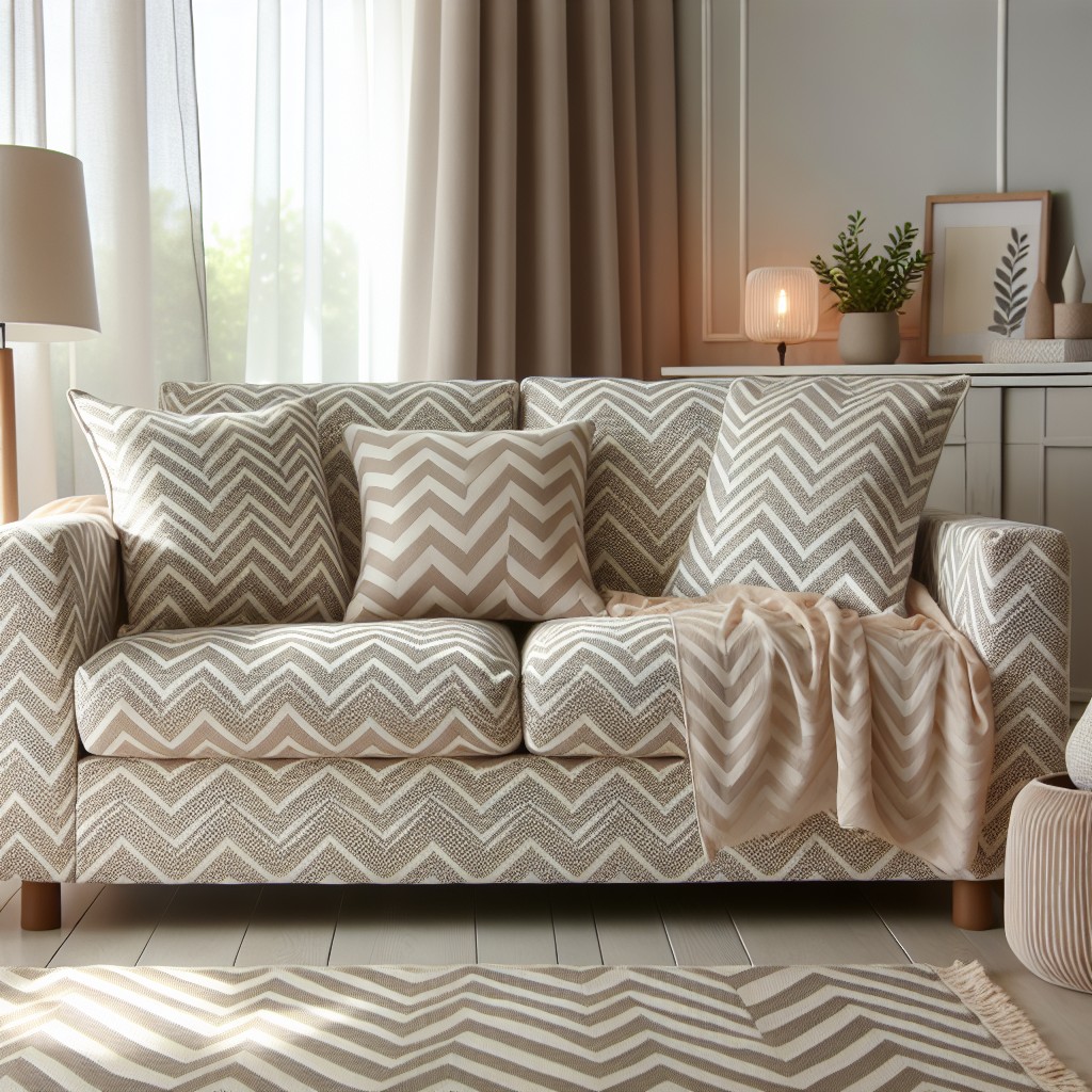 the best chevron print couch covers
