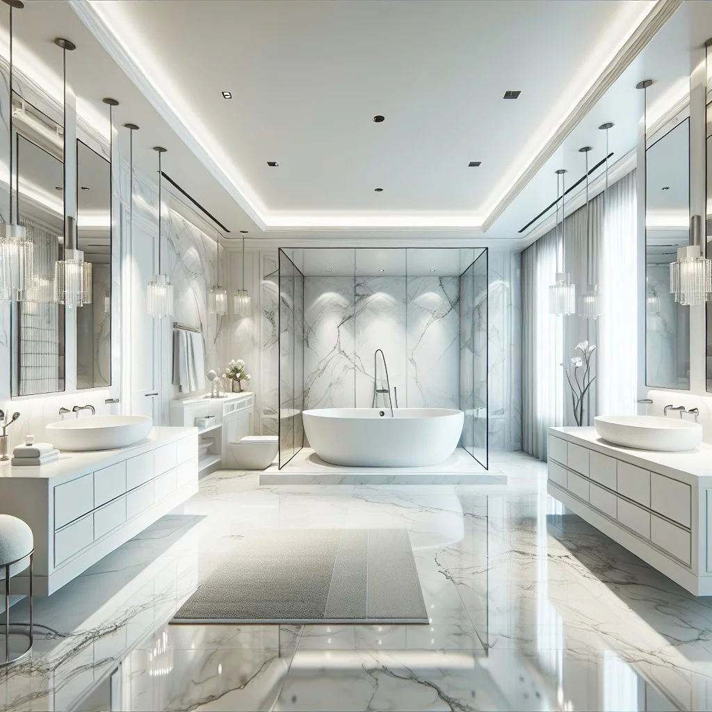 all white oasis