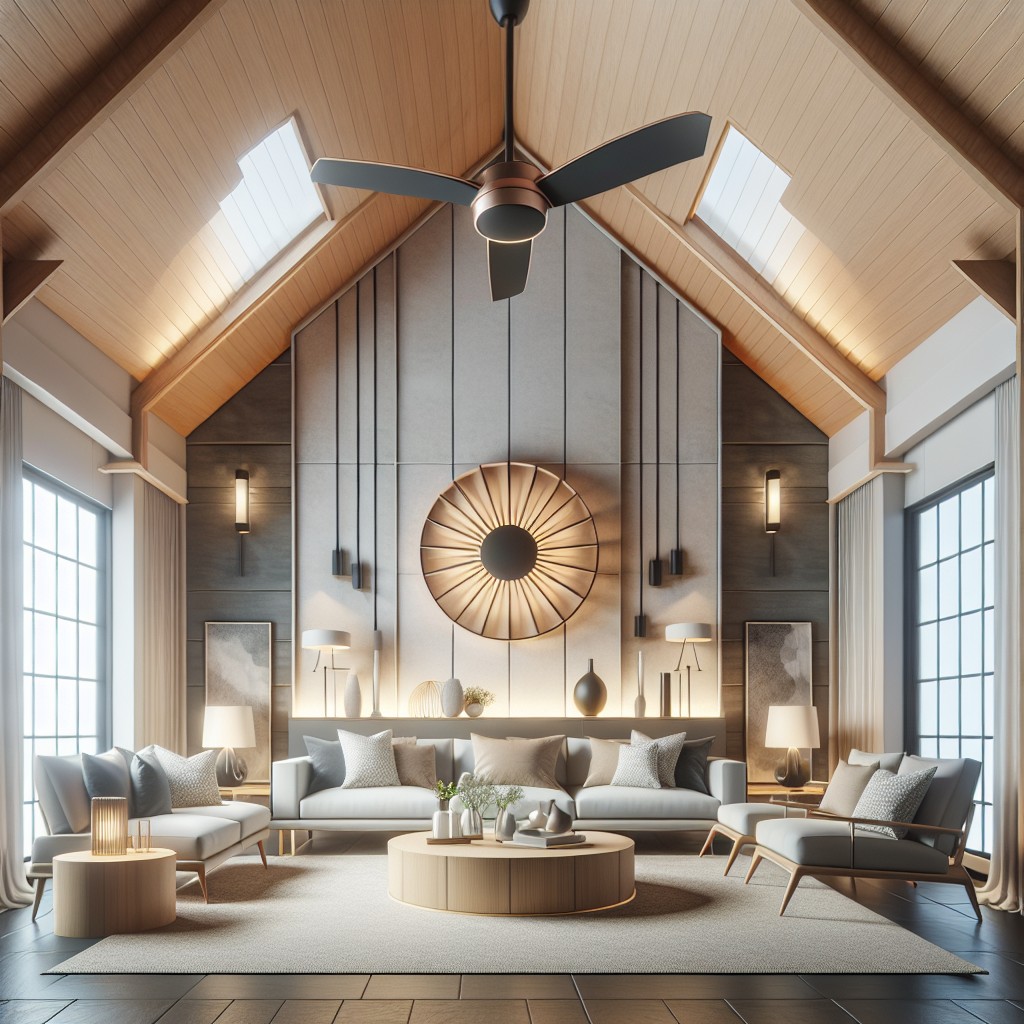ceiling fan light combos for vaulted ceilings