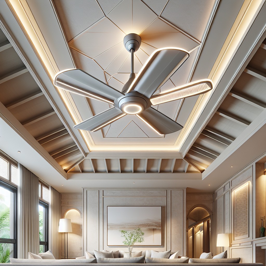 ceiling fan with integrated led lighting