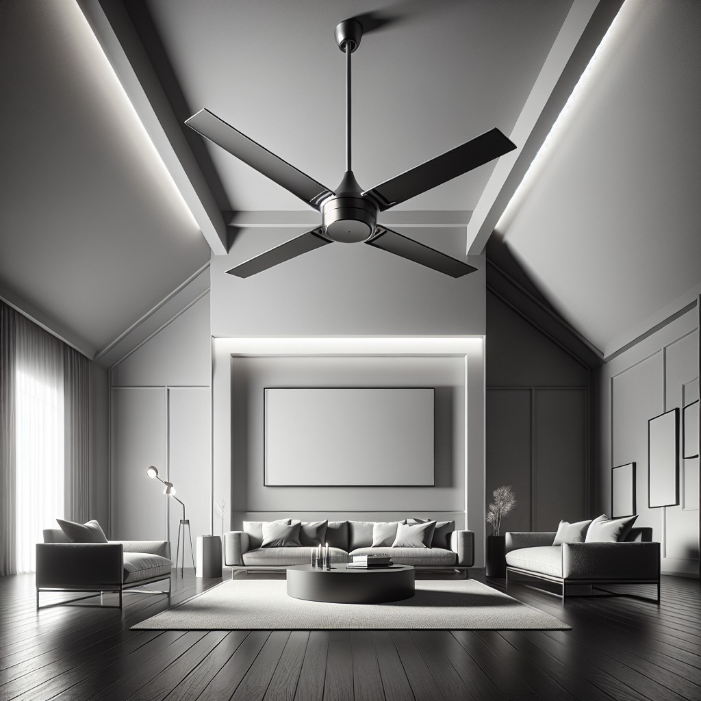 retractable blade ceiling fan designs