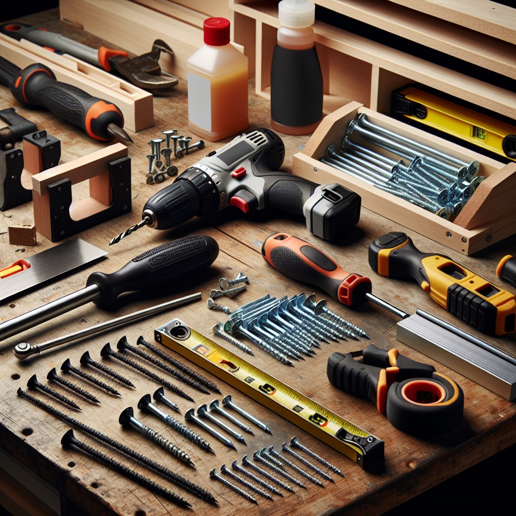 tools and materials needed