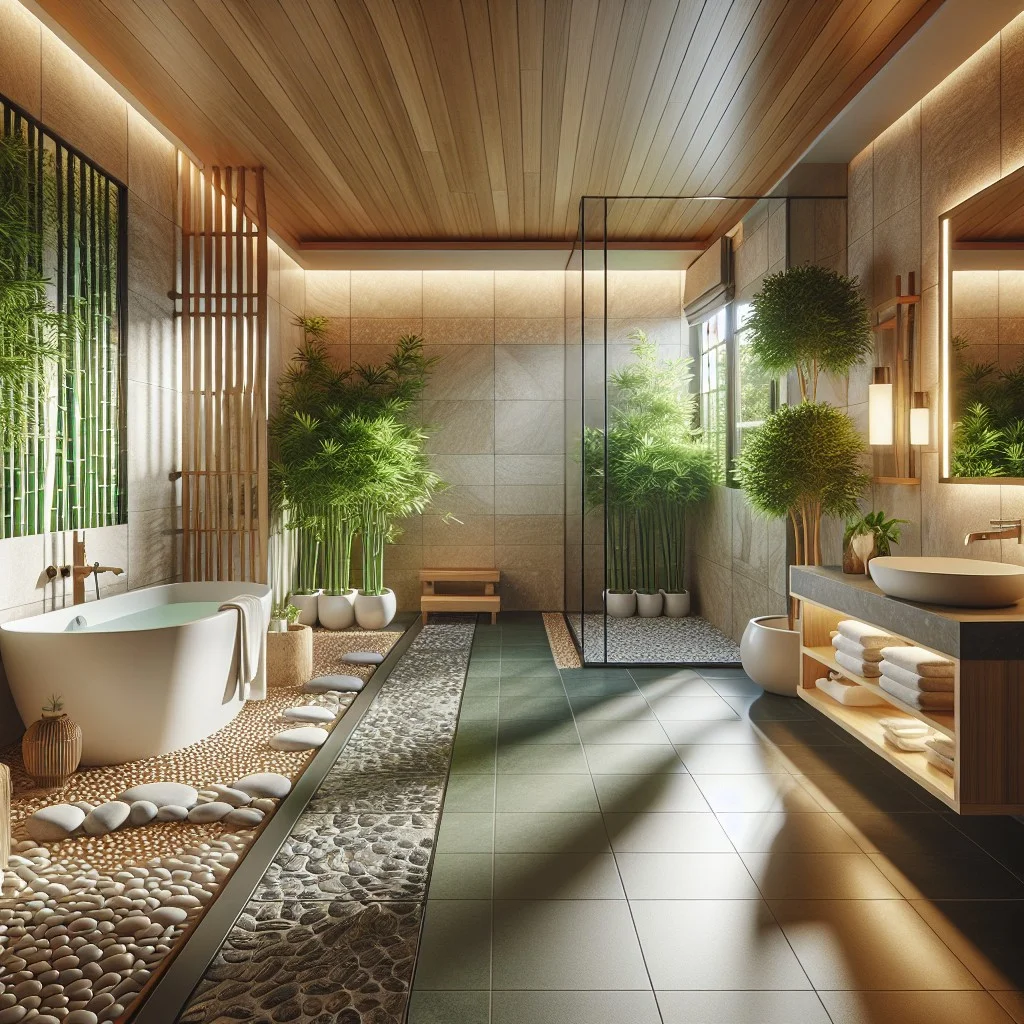 zen garden bath