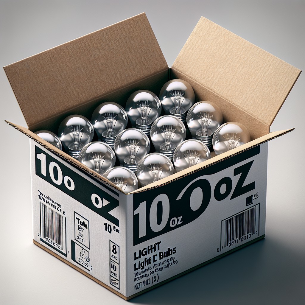 a box of eight 60 watt bulbs