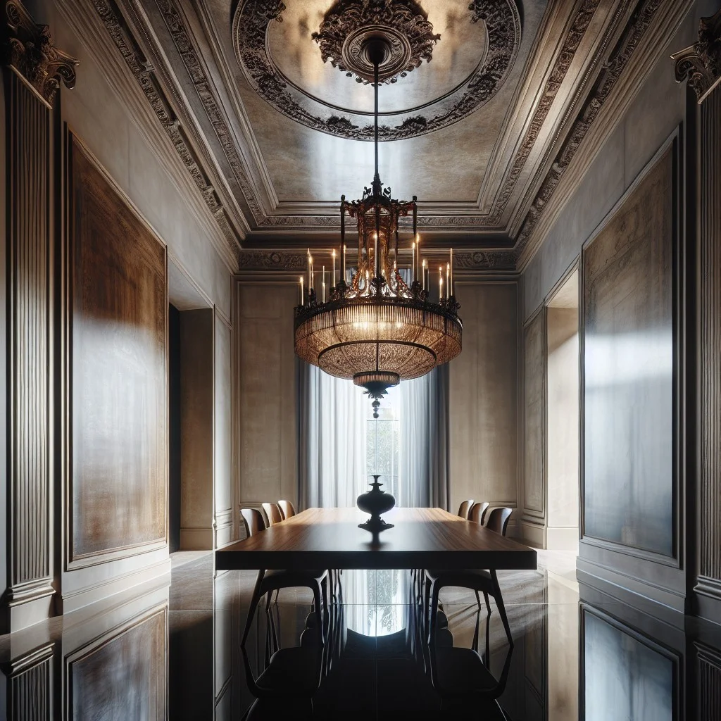 antique pendant contemporary chandelier the perfect mix