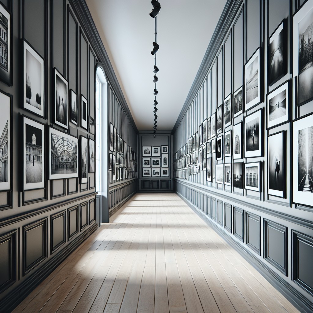 black and white gallery theme