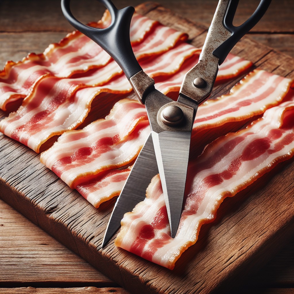 cut bacon