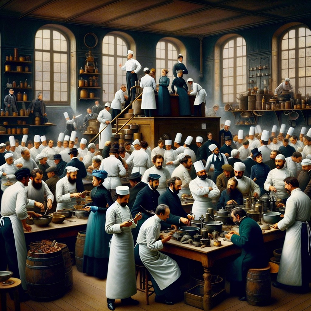 history of the kitchen brigade system