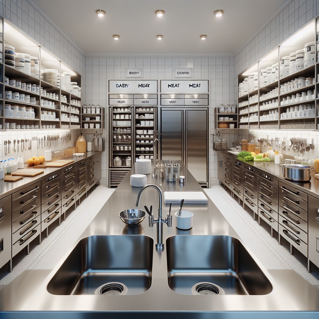 how to maintain a clean kosher kitchen
