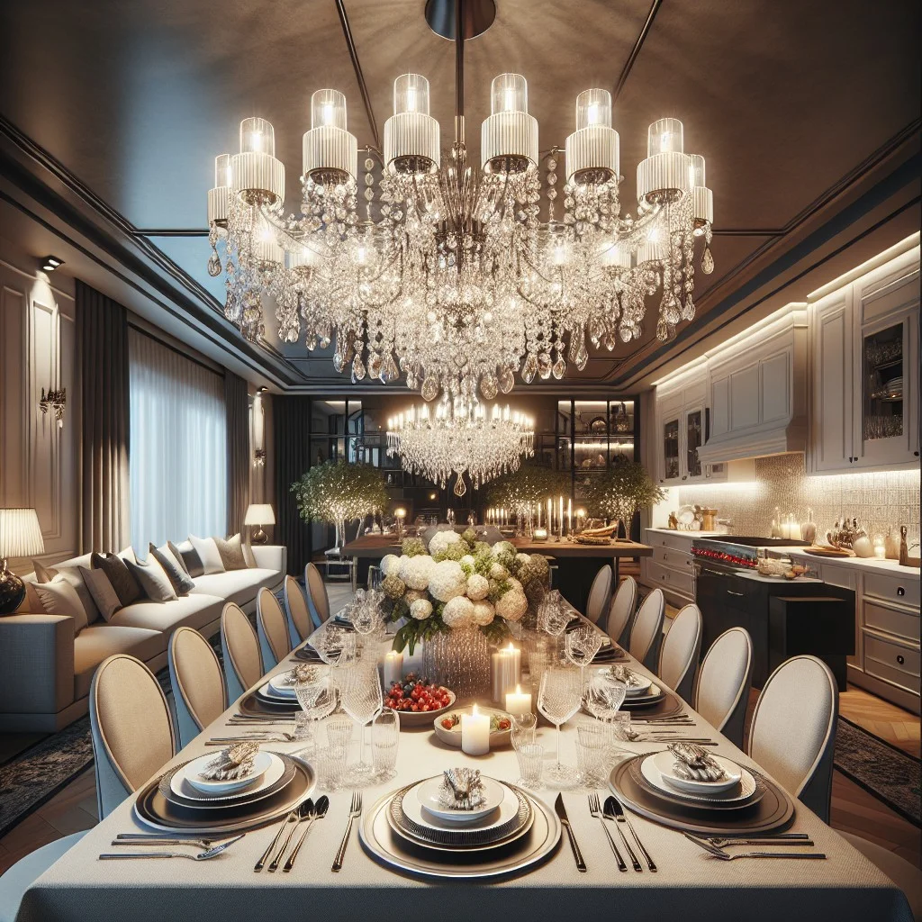 ideal height considerations for pendant and chandelier