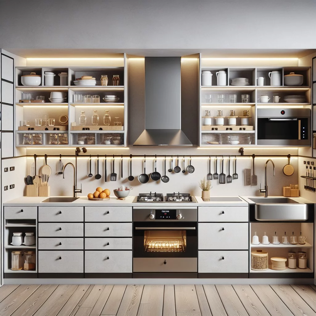 kosher kitchen in an apartment studio