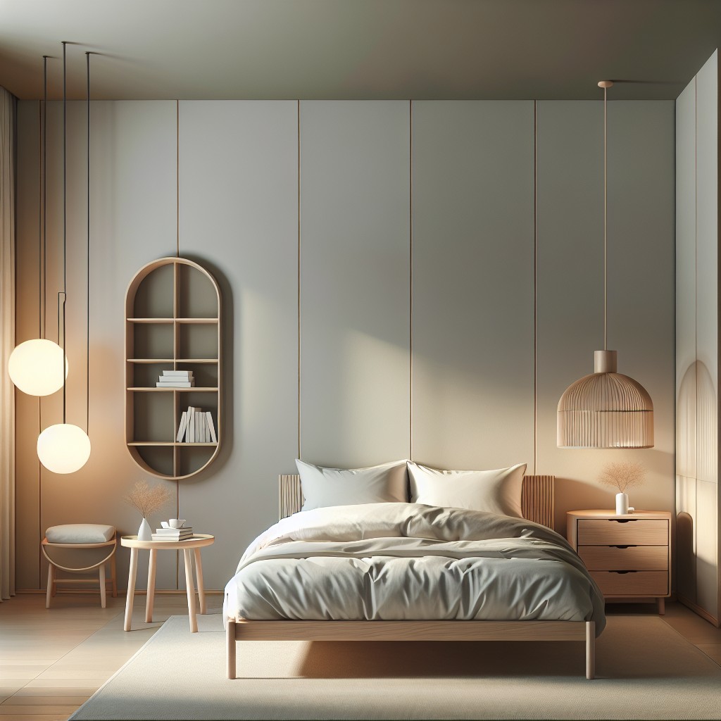 light gray for scandinavian inspired bedrooms