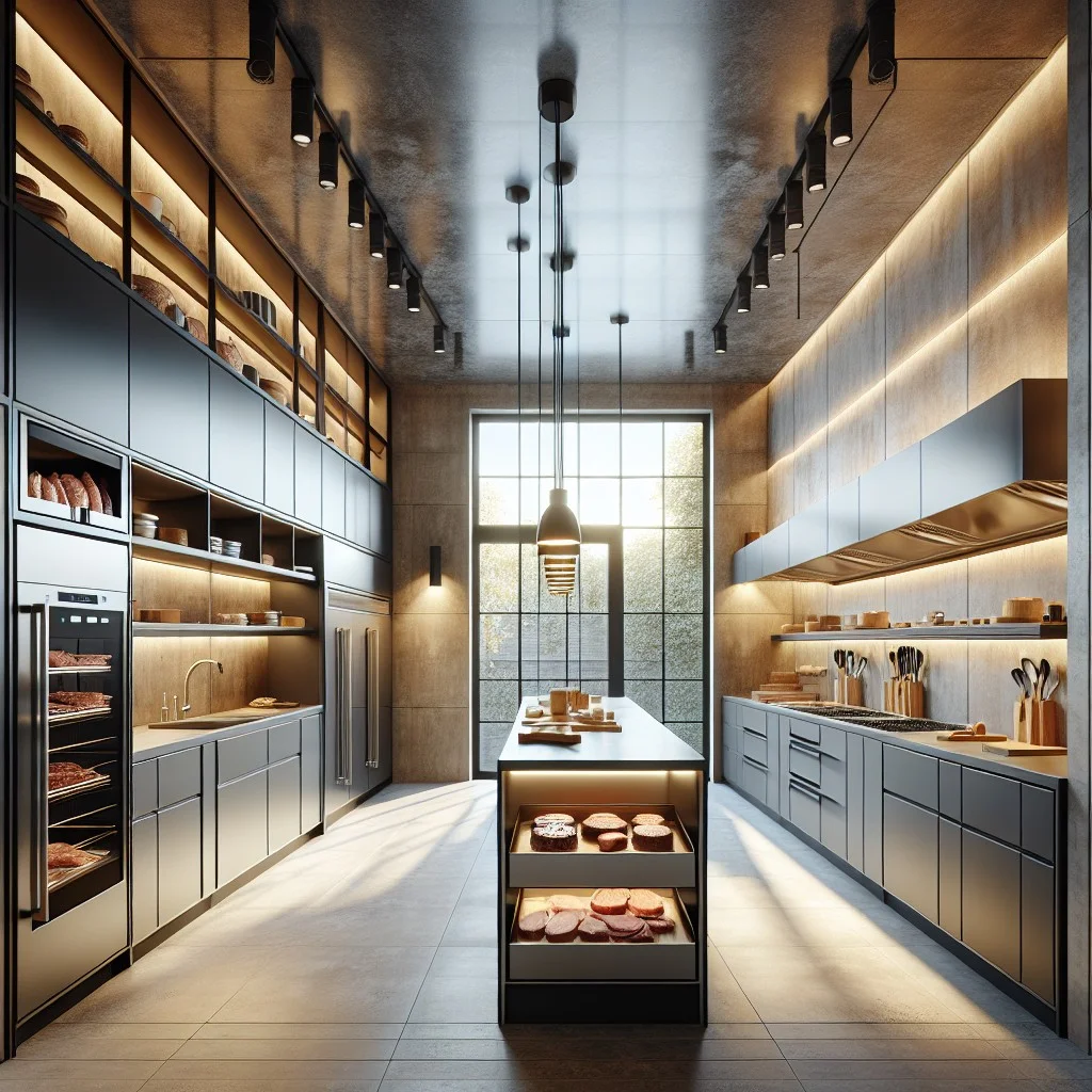 lighting concepts in a kosher kitchen