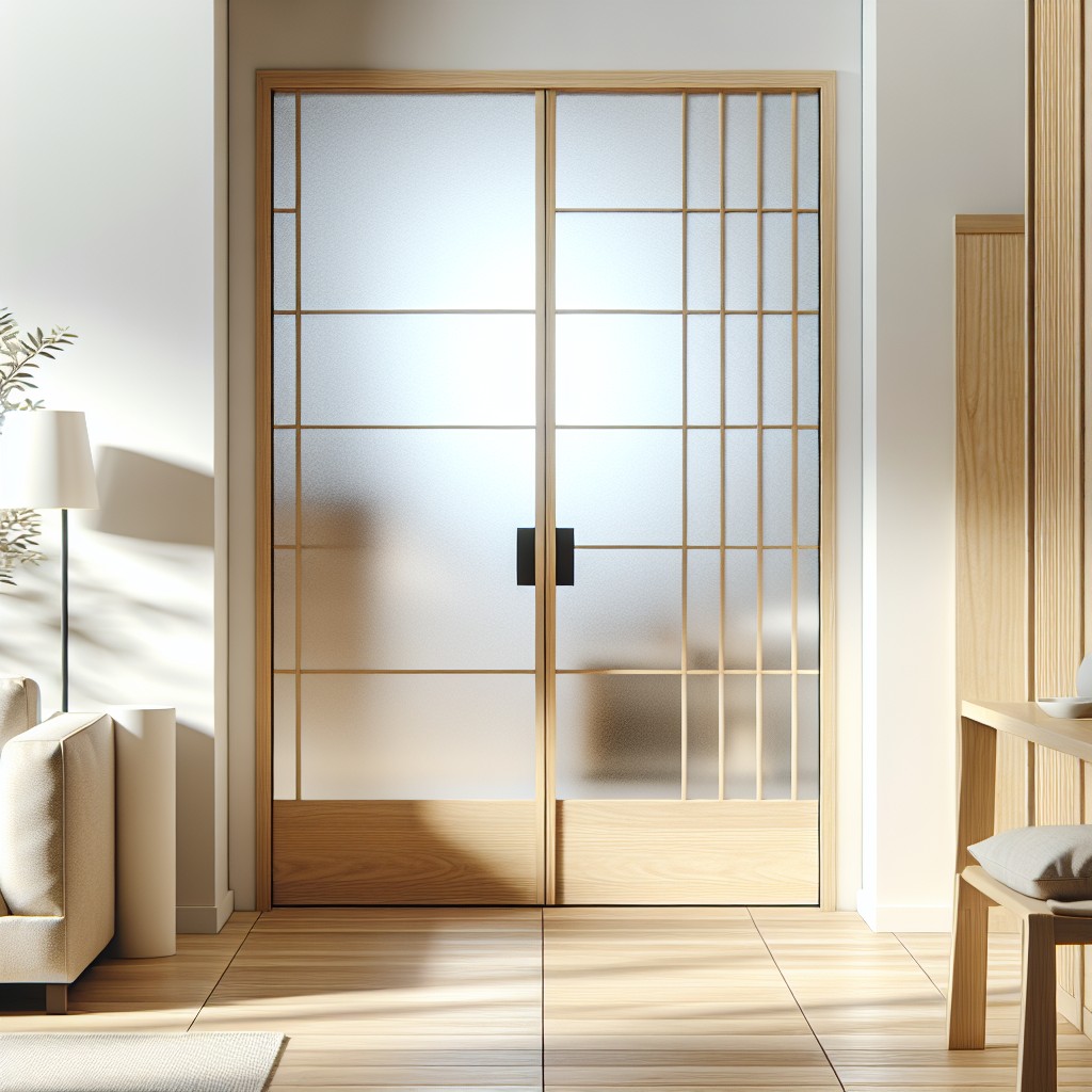 minimalist japanese style doors